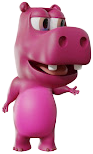 hippo mascot